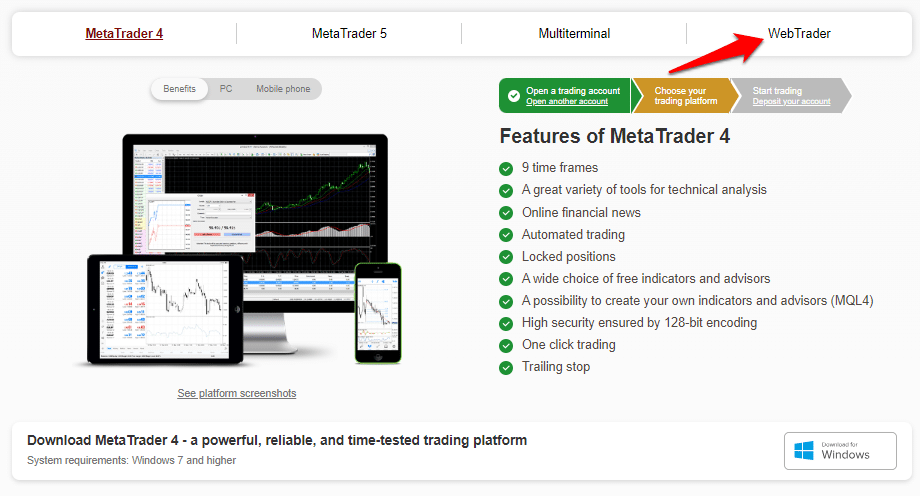 WebTrader 